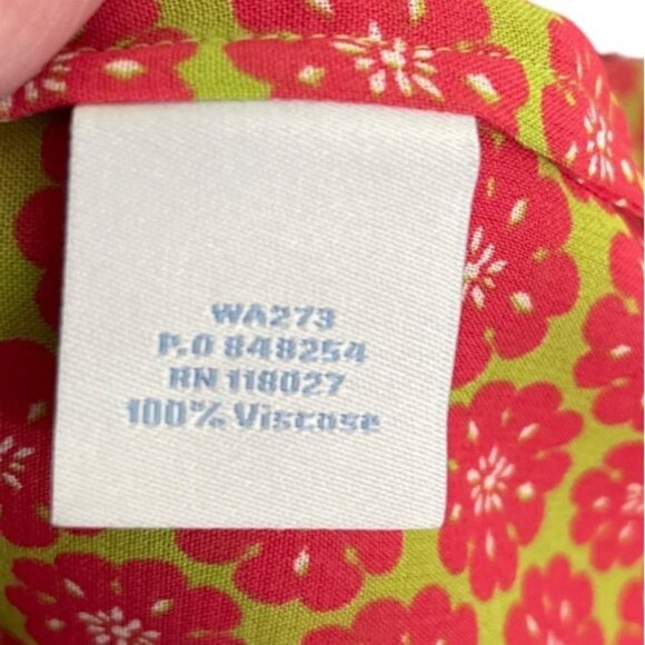 Boden Women's Short Sleeve Blouse Button Down Pleated Front - Picture 6 of 7